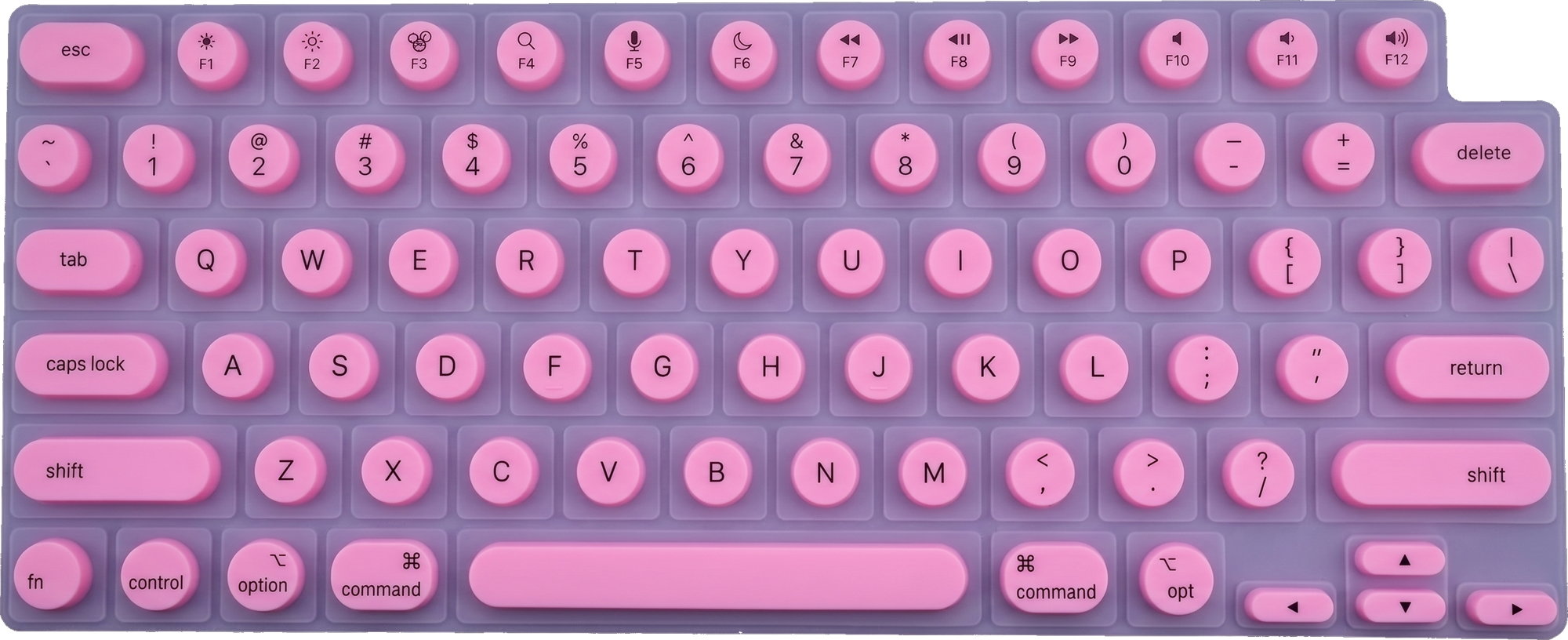 Touchy Keyboard Cover - Pink